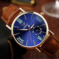 Leather Men's Watch