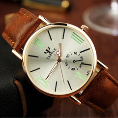 Leather Men's Watch