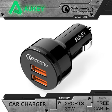 36W USB Car Charger for iPhone Samsung Galaxy S6