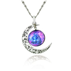 Moon Galaxy Necklace