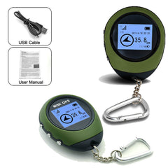 Mini GPS Tracker Sport Handheld Keychain