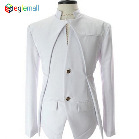 Blazer Masculino White Blazer Men Jacket